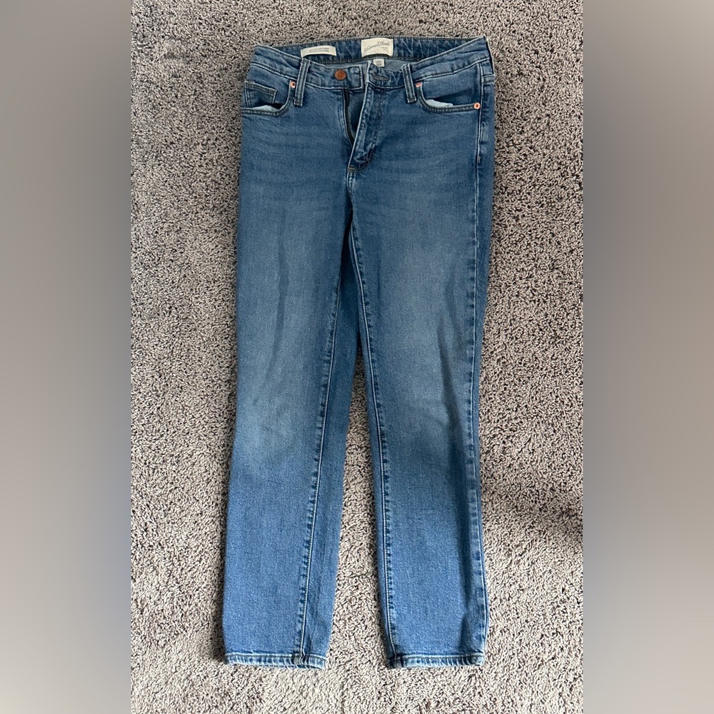 Classic Blue Women's Straight Leg Jeans